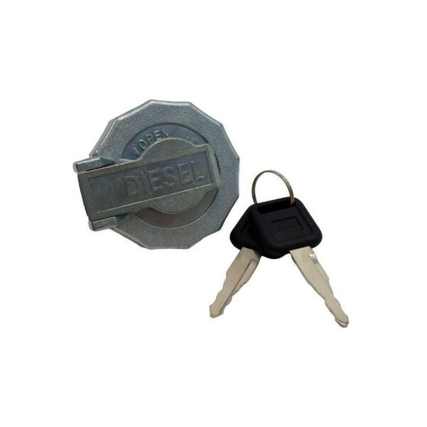 Tapa Gasolina Pequeña Plateada