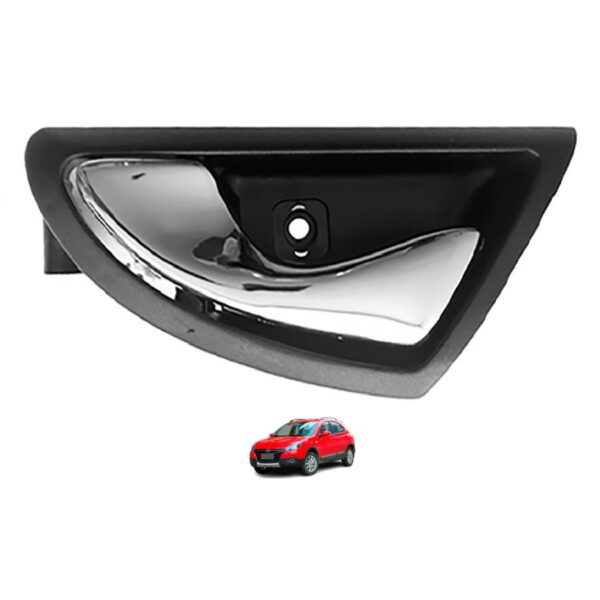 Manija Interior JAC J3 J3S J3 Turin Taxi Trasera Izquierda Negra Gancho Cromado