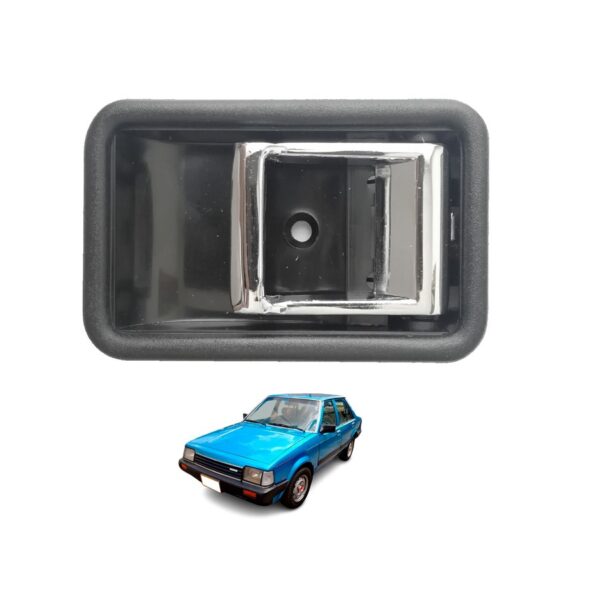 Manija Interior Mazda 323 Derecho/Izquierdo Gris Gancho Cromado Metálico