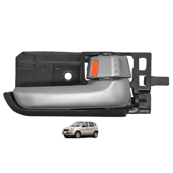 Manija Interior Suzuki Swift Derecha Negra Plástico Gancho Plata