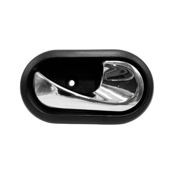 Manija Interior Renault Logan Duster Sandero Varilla Derecha Negra Gancho Plata Mate