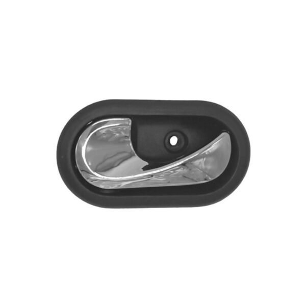 Manija Interior Renault Logan Duster Sandero Varilla Izquierda Negra Gancho Plata Mate