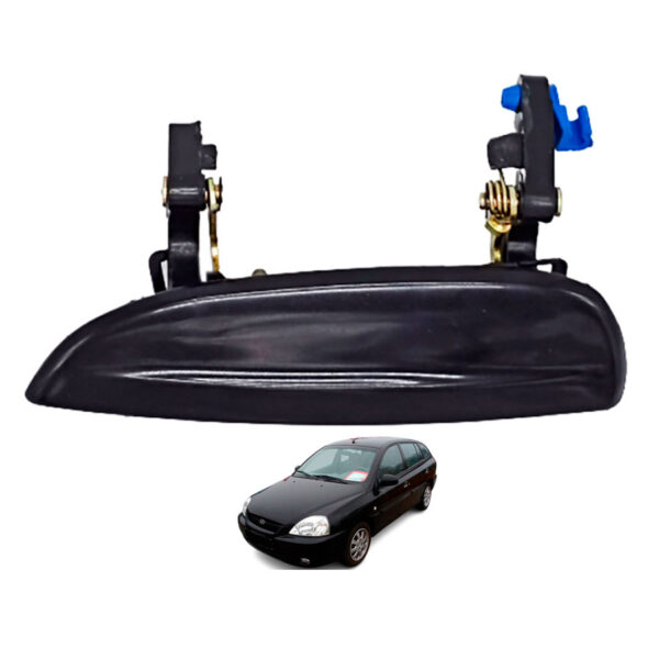 Manija Exterior Kia Rio Delantera Izquierda Negra