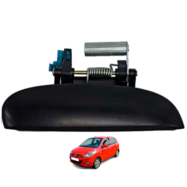 Manija Exterior Hyundai i10 Trasera Derecha Negra