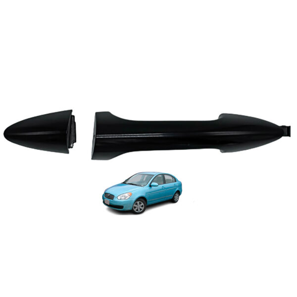 Manija Exterior Hyundai Accent Trasera Izquierda Negra