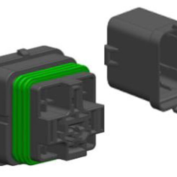 Socket Conector Portarelay Con Tapa A Prueba De Agua 5V Codificado 948