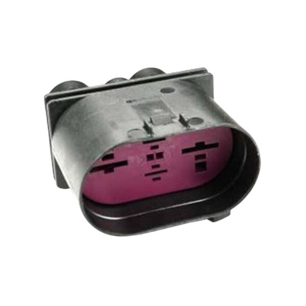 Socket Conector Motoventilador Hibrido Macho Volkwagen Pin Morado 4V Codificado 1203