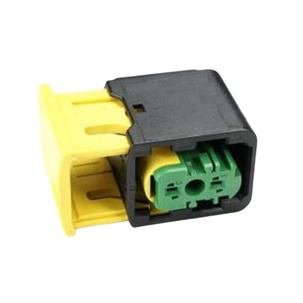 Socket Conector Pin Verde 2V Codificado 1223