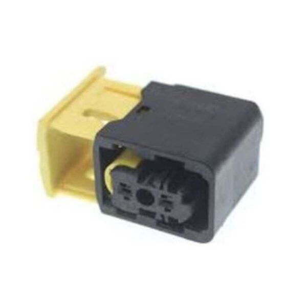 Socket Conector Pin Negro 2V Codificado 1224