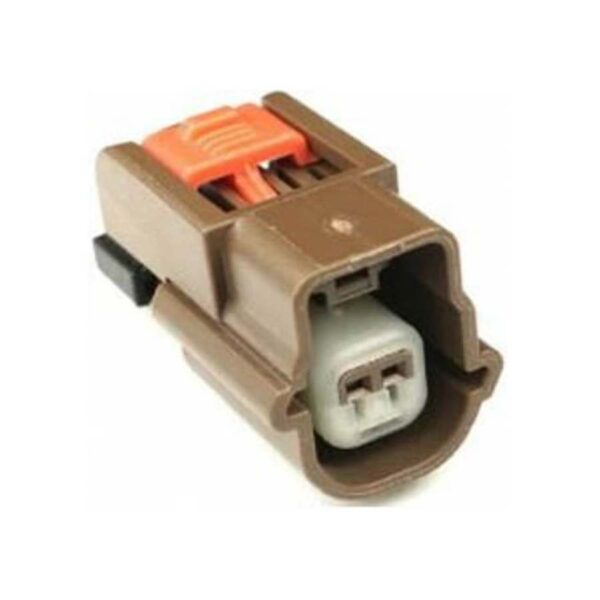 Socket Conector Portahembra Cafe 2V Codificado 1329