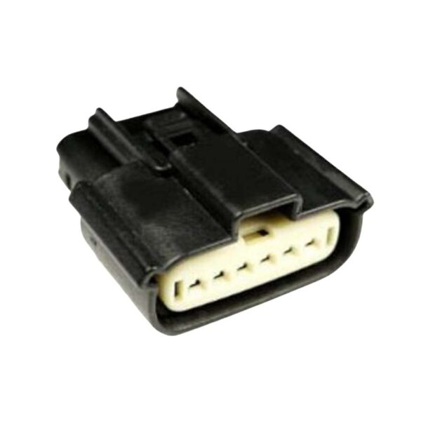 Socket Conector Negro 6V Codificado 1448
