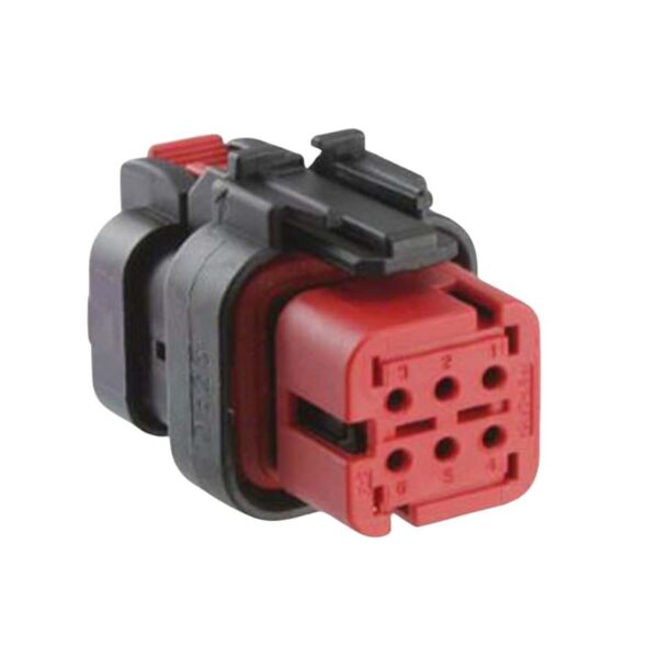 Socket Conector Tipo Ampseal 6V Codificado 1483