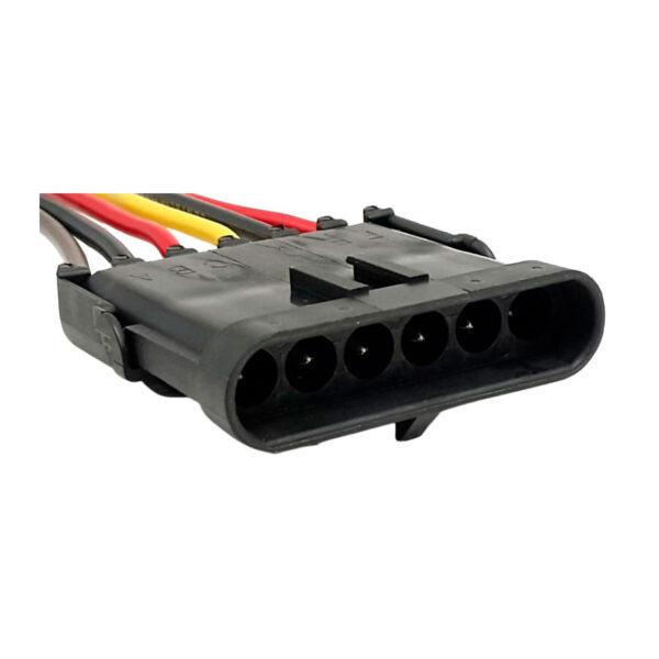 Socket T. Pesado Interperie Macho 6V Codificado 307