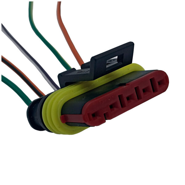 Socket Conector Superseal 1,5MM 5V Codificado 17
