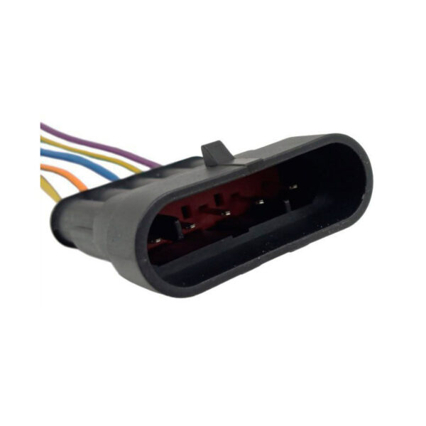 Socket Conector Superseal Econofast Interperie Macho 5V Codificado 198