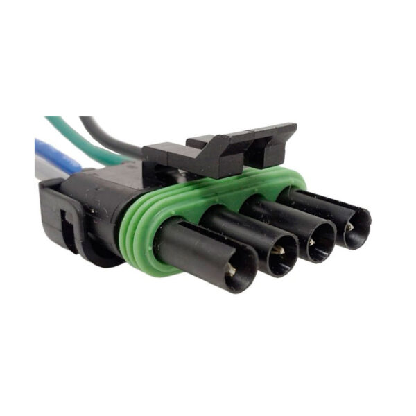 Socket Conector Tipo Pesado Interperie Macho 2,5MM 4V Codificado 308Tm