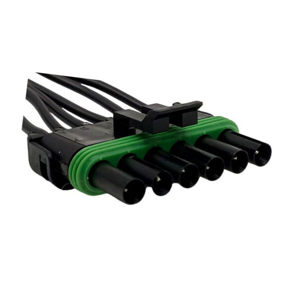 Socket Conector Tipo Pesado Interperie Macho 6V Codificado 310Tm