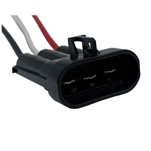 Socket Conector Alternador Tipo Pesado Macho 3V Codificado 323