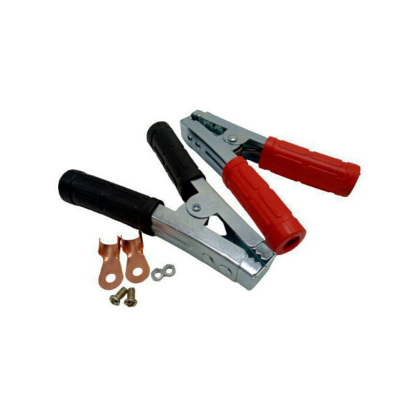 Caiman 600 Amperios Rojo Negro Juego x 2
