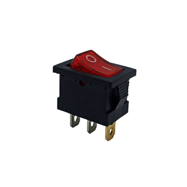 Switch Piloto Rojo On-Off(Mirs-101 A-2)Sw101
