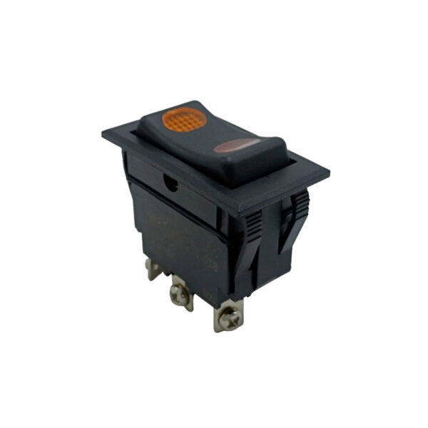Switch On-Off-On 4P 12V Rojo Amarillo 251-018
