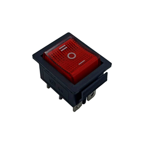 Switch On-Off-On Rojo 6P 12V Irs 203 1C