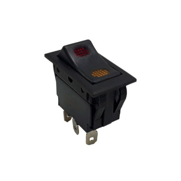 Switch On-Off 4P 24V Piloto