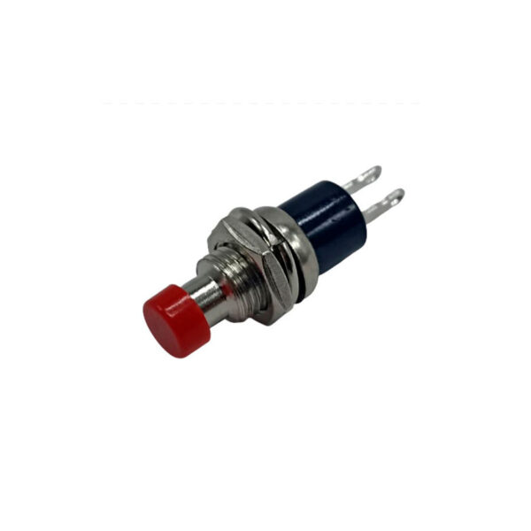Switch Pulsador Mini Boton Rojo Sw712