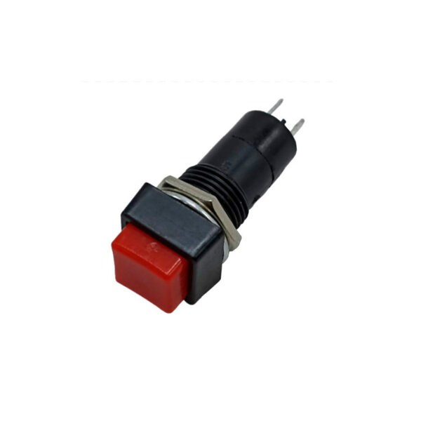 Switch Pulsador Cuadrado Rojo (Pbs-12B)Sw742