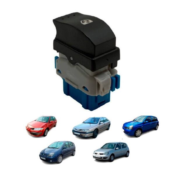 Switch Elevavidrios Renault Megane II Dynamique Laguna II Scenic II Clio II Clio III 6 Pines