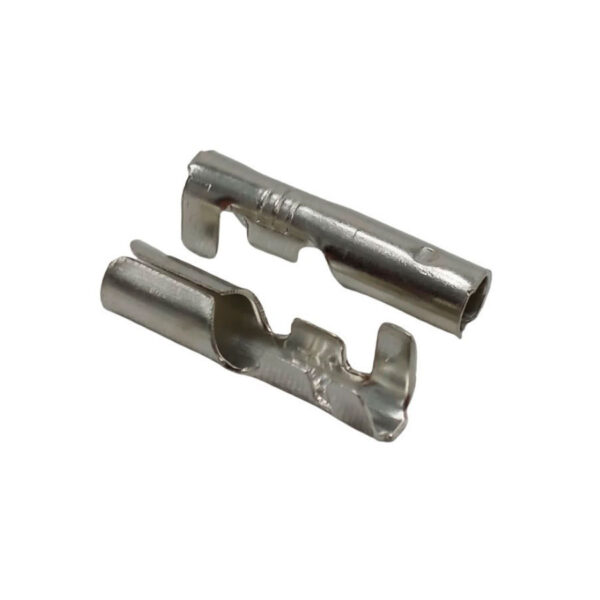 Terminal Hembra Anticorrosiva Plateada x 10 unidades