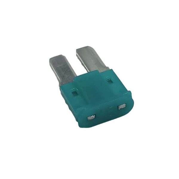 Fusible Mini Pata Pareja 15Amp Aguamarina