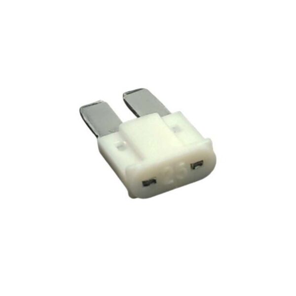 Fusible Mini Pata Pareja 25Amp Blanco